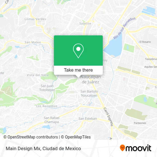 Main Design Mx map