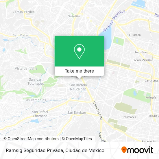 Ramsig Seguridad Privada map