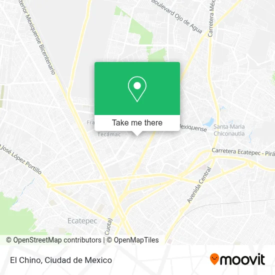 El Chino map