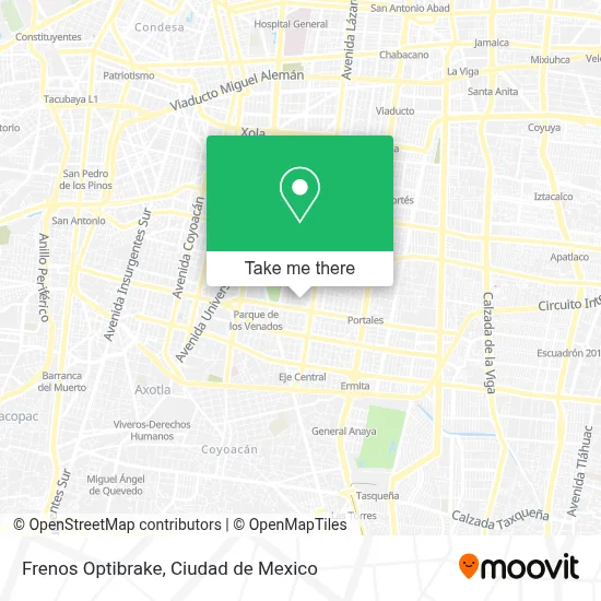 Frenos Optibrake map