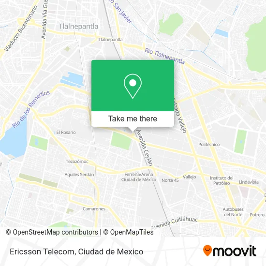 Ericsson Telecom map