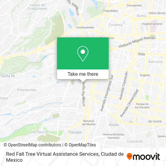 Red Fall Tree Virtual Assistance Services map