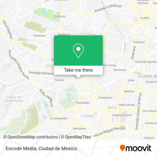 Encode Media map