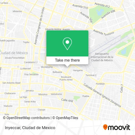 Inyeccar map