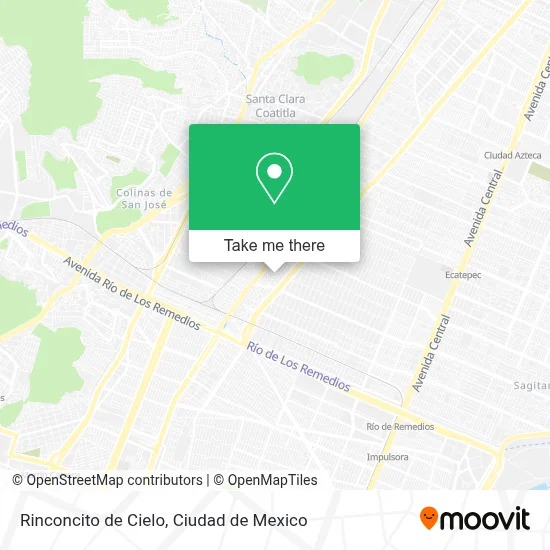 Rinconcito de Cielo map