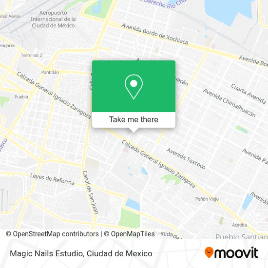 Magic Nails Estudio map