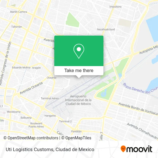 Uti Logistics Customs map