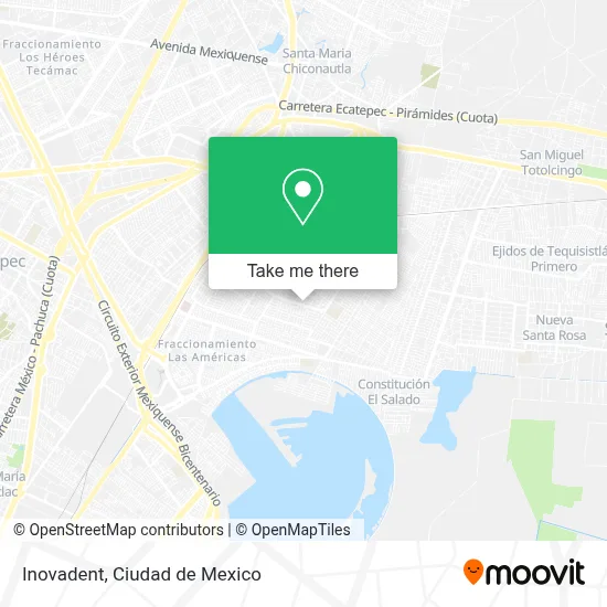 Inovadent map