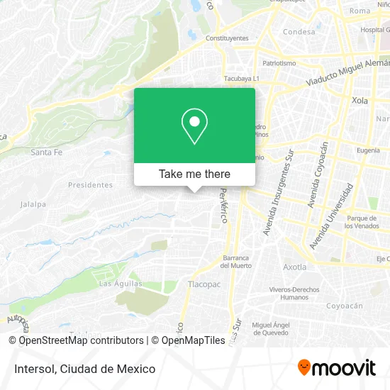 Intersol map