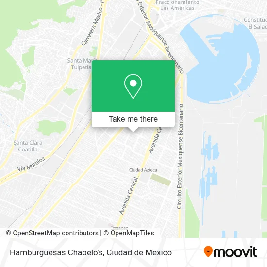 Hamburguesas Chabelo's map