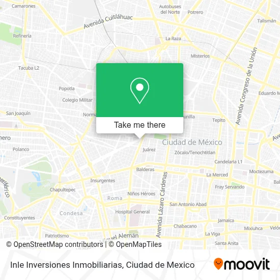 Inle Inversiones Inmobiliarias map