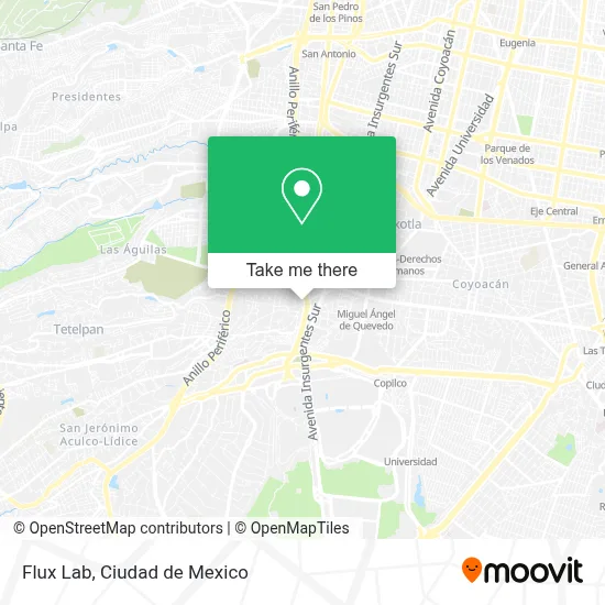 Flux Lab map