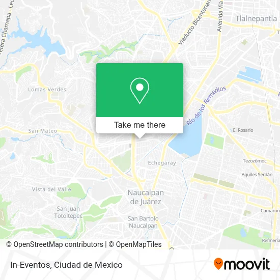 In-Eventos map