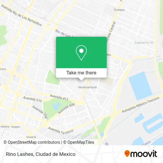 Rino Lashes map
