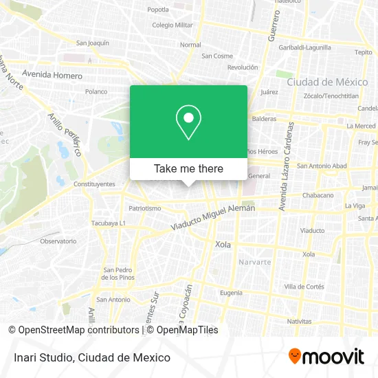 Inari Studio map