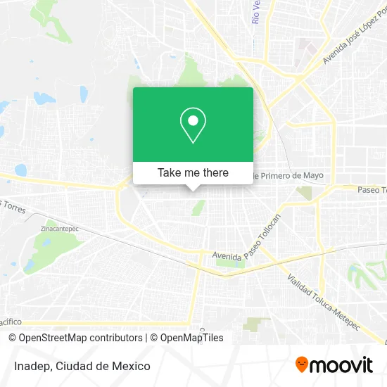 Inadep map
