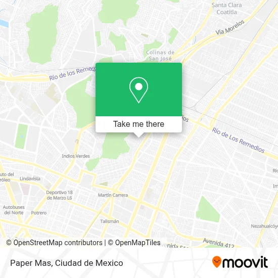 Paper Mas map