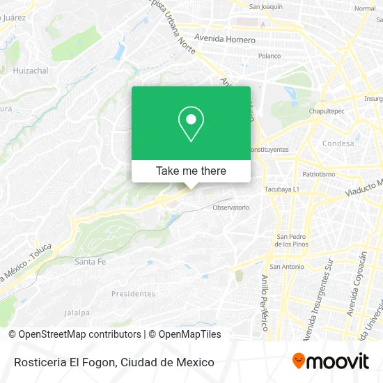 Rosticeria El Fogon map