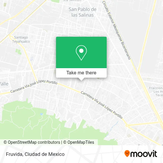 Fruvida map