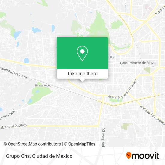 Grupo Chs map