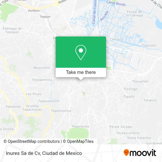 Inures Sa de Cv map