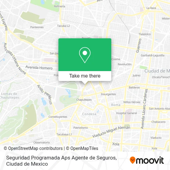 Seguridad Programada Aps Agente de Seguros map