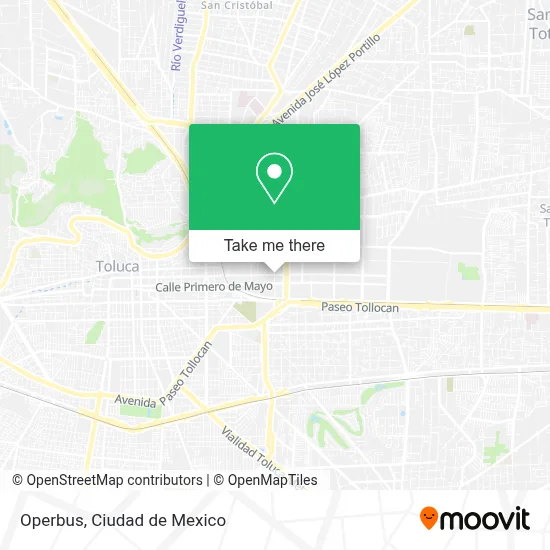 Operbus map
