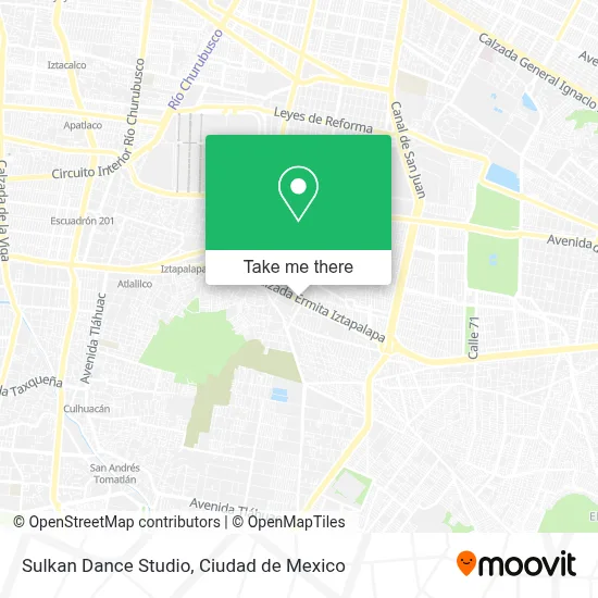 Sulkan Dance Studio map