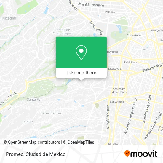 Promec map