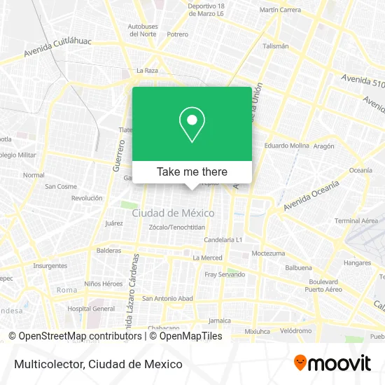 Multicolector map