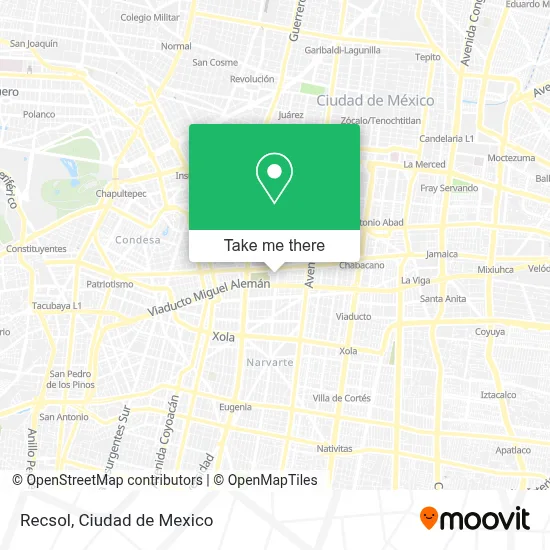 Recsol map