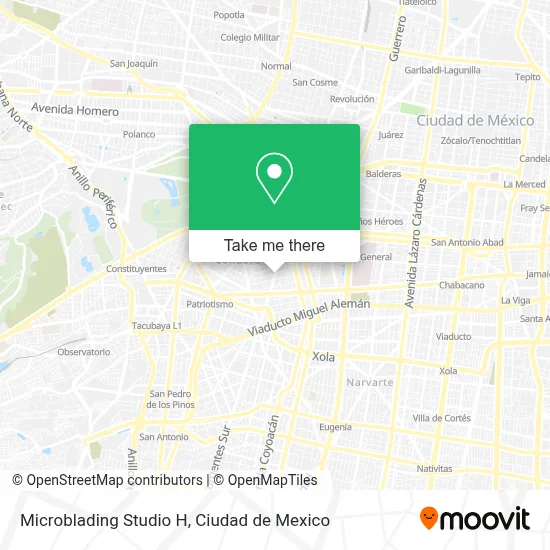 Microblading Studio H map