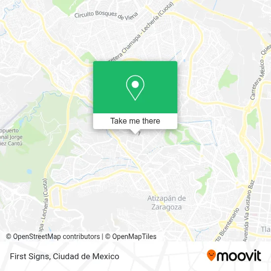 First Signs map