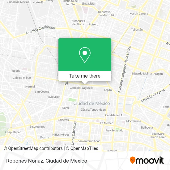 Ropones Nonaz map