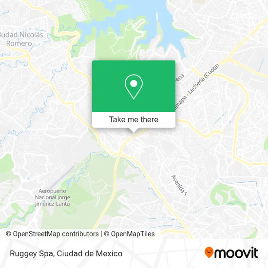 Ruggey Spa map