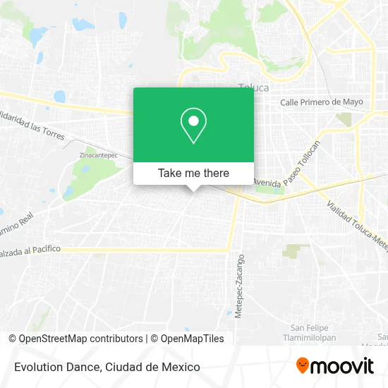 Evolution Dance map