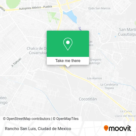 Rancho San Luis map