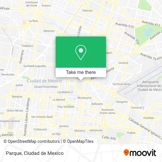 Parque map