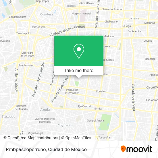 Rmbpaseoperruno map
