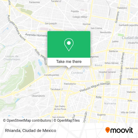 Rhianda map