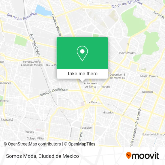 Somos Moda map