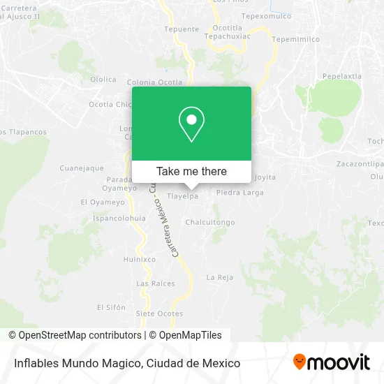 Inflables Mundo Magico map