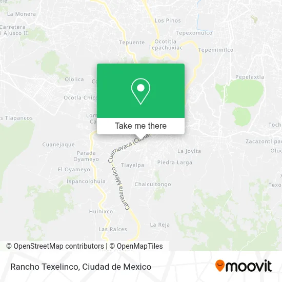 Rancho Texelinco map