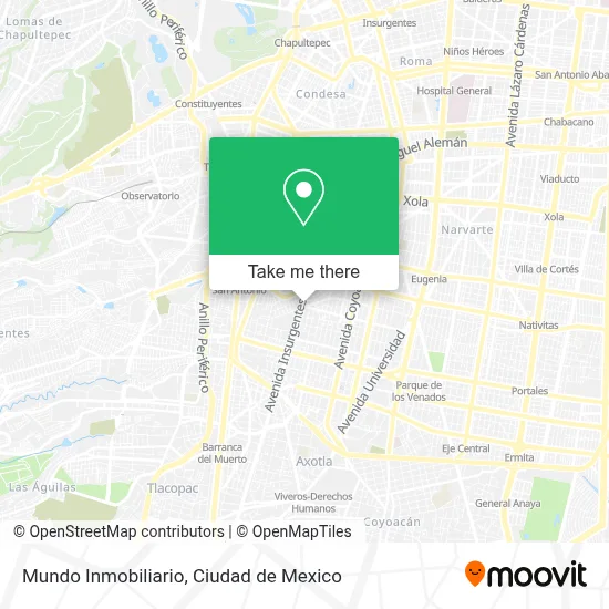 Mundo Inmobiliario map
