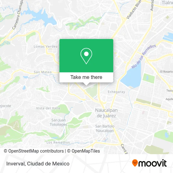 Inverval map