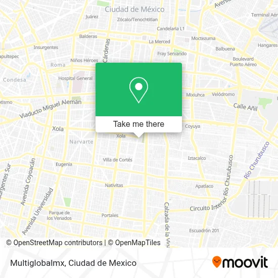 Multiglobalmx map