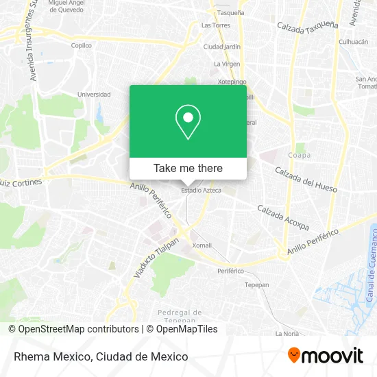 Rhema Mexico map