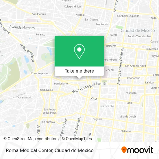Roma Medical Center map