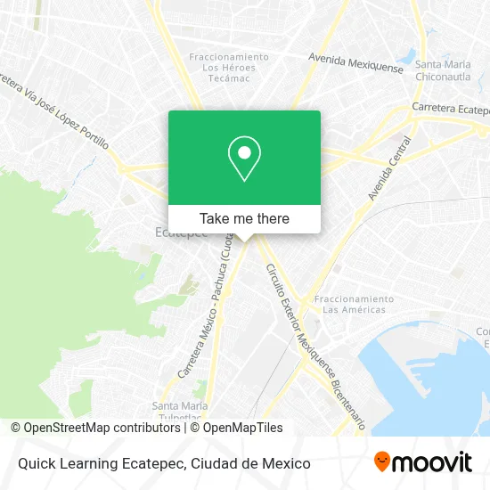 Quick Learning Ecatepec map