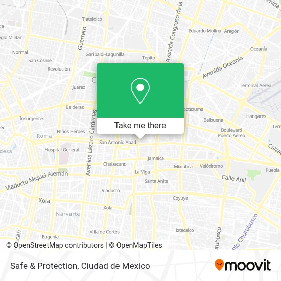 Safe & Protection map